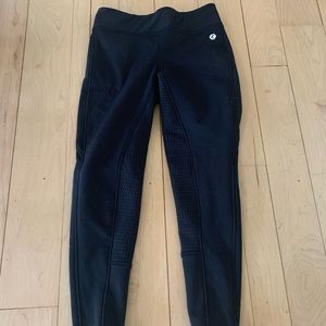 Women’s black winter riding pants